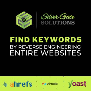 Finding Keywords and Planning Blogs by Reverse Engineering Entire Websites