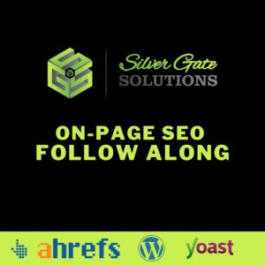 On-Page SEO Follow Along